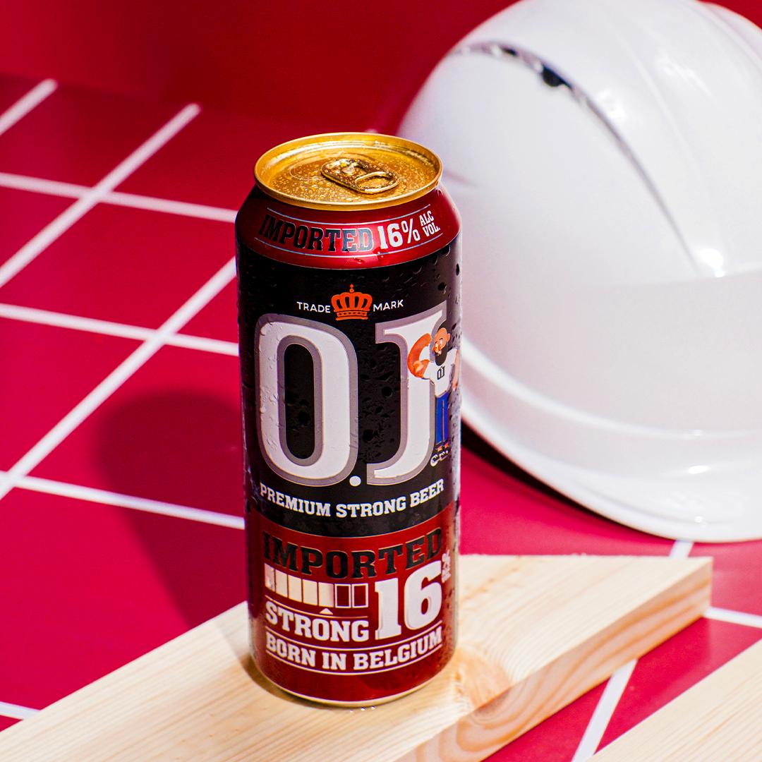 O.J. 16% Strong Beer 500ml Can-O.J. Beer