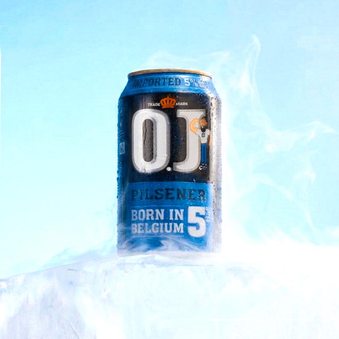 O.J. Signature Pilsener 330ml Can-O.J. Beer