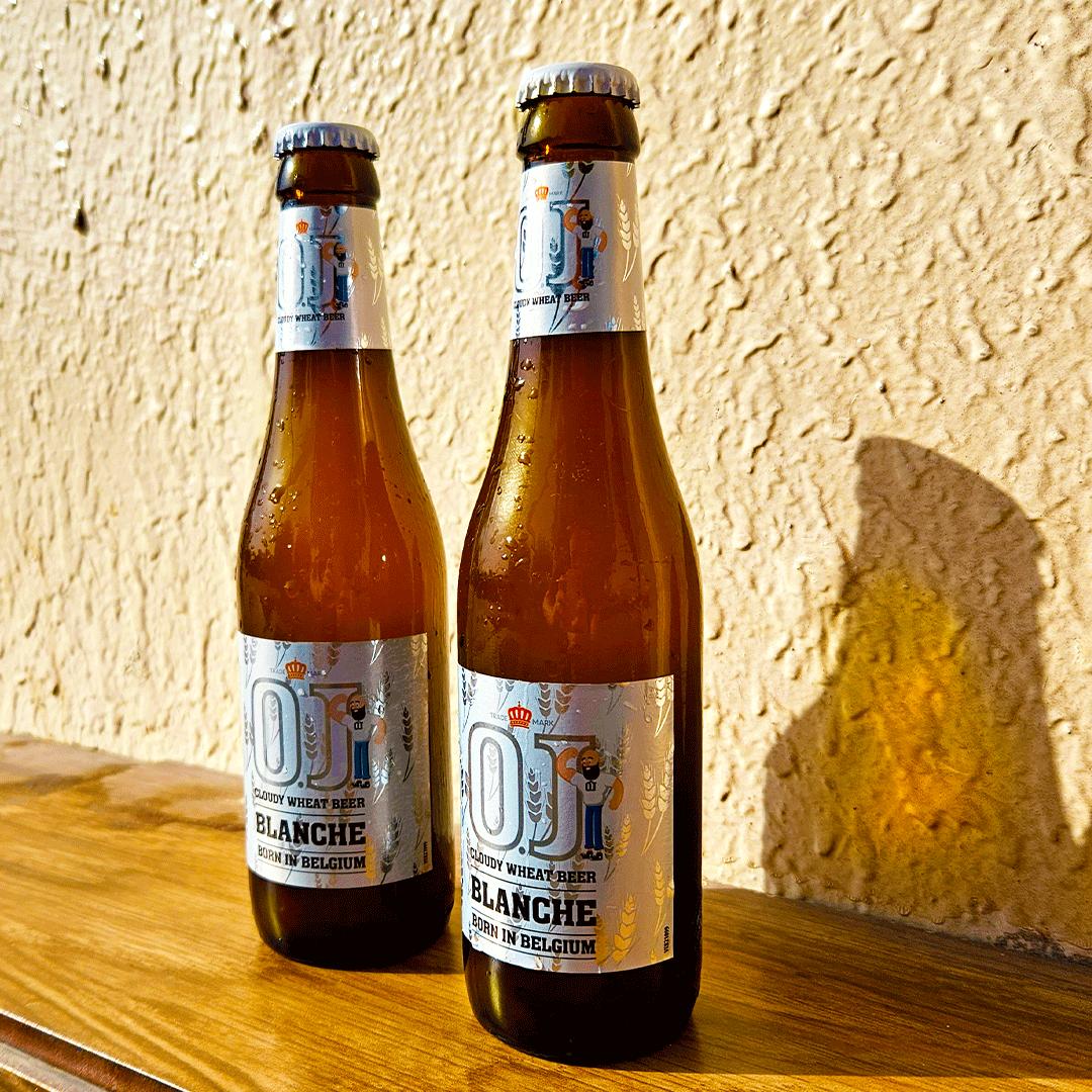 O.J. Blanche Wheat Beer 330ml Bottle-O.J. Beer