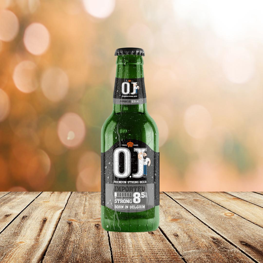 O.J. 8.5% Strong Beer 250ml Bottle-O.J. Beer